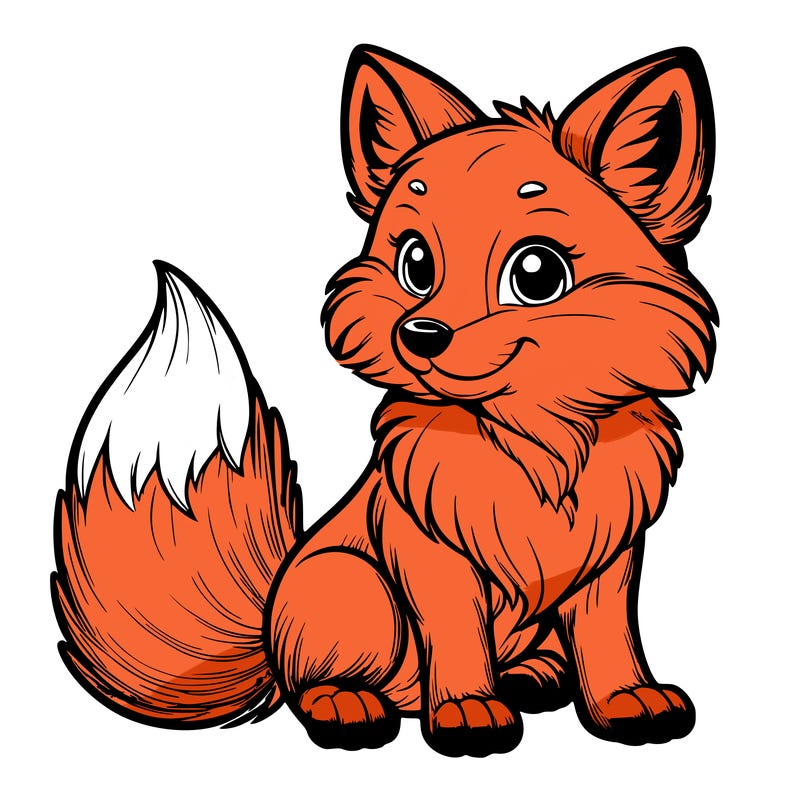 realistic fox