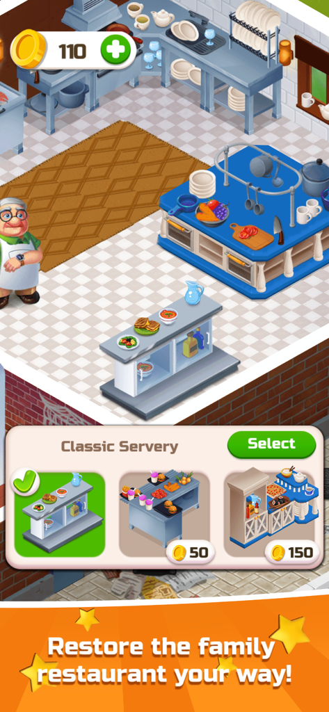 Word Sauce: Connect Puzzle! - Restaurez et décorez un restaurant familial dans le jeu de puzzle Word Sauce.