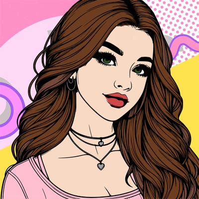 detailed realistic girl