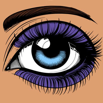 realistic eye
