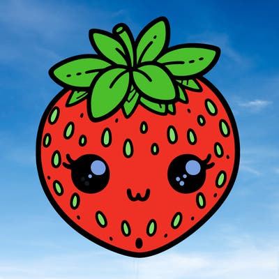 cute strawberry