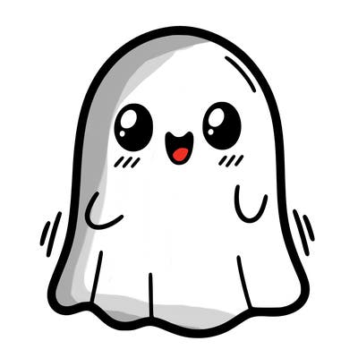 ghost that is adorable