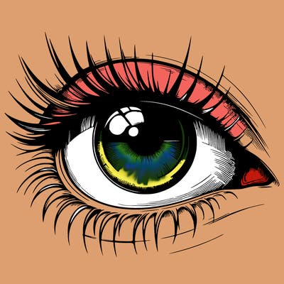 realistic eye