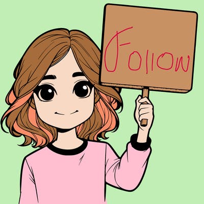 realistic girl holding up a sign