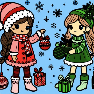 christmas girl's