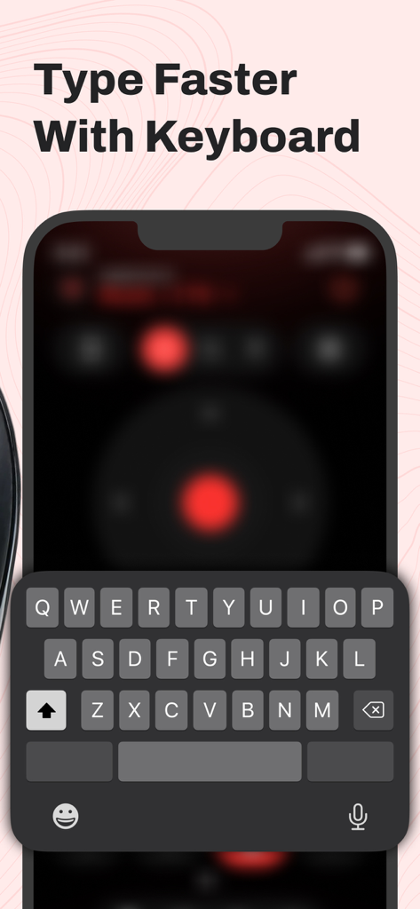 ThinQ TV - LG TV Remote - LG TV remote app featuring a virtual keyboard for fast typing on a Smart TV.