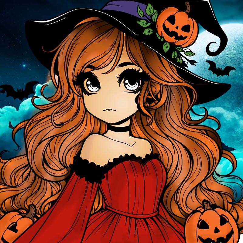 realistic girl halloween
