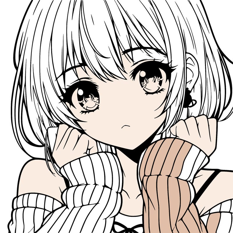 beautiful anime girl