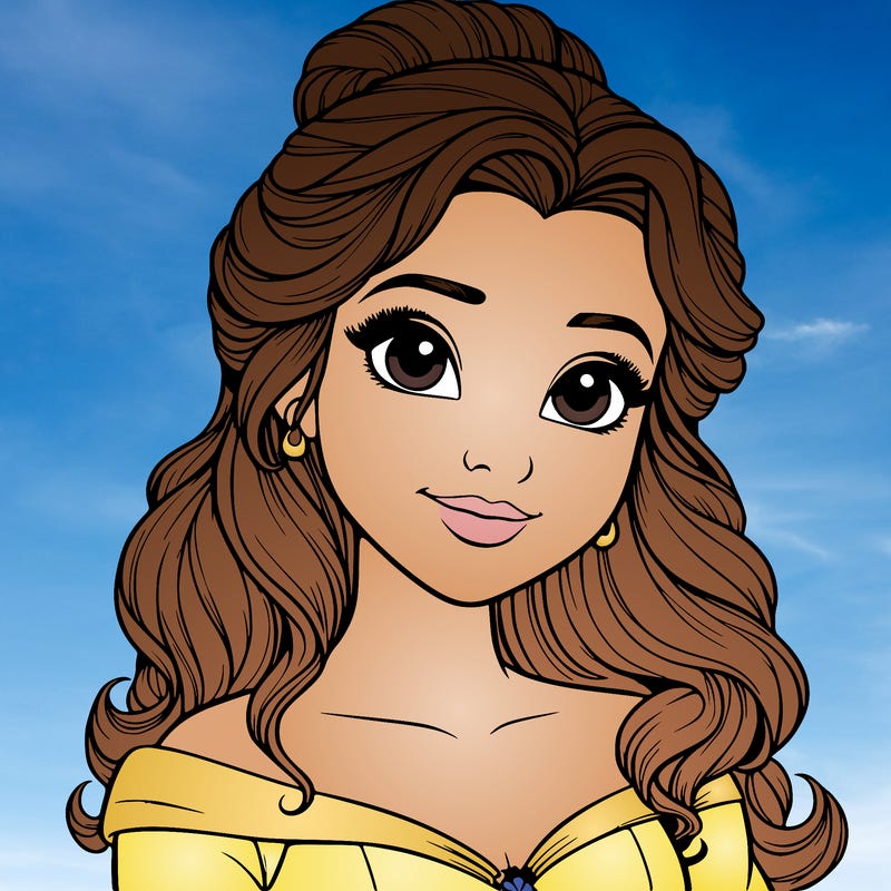 realistic disney princess