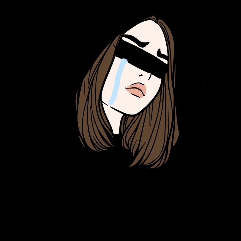 a realistic girl in a hoodie