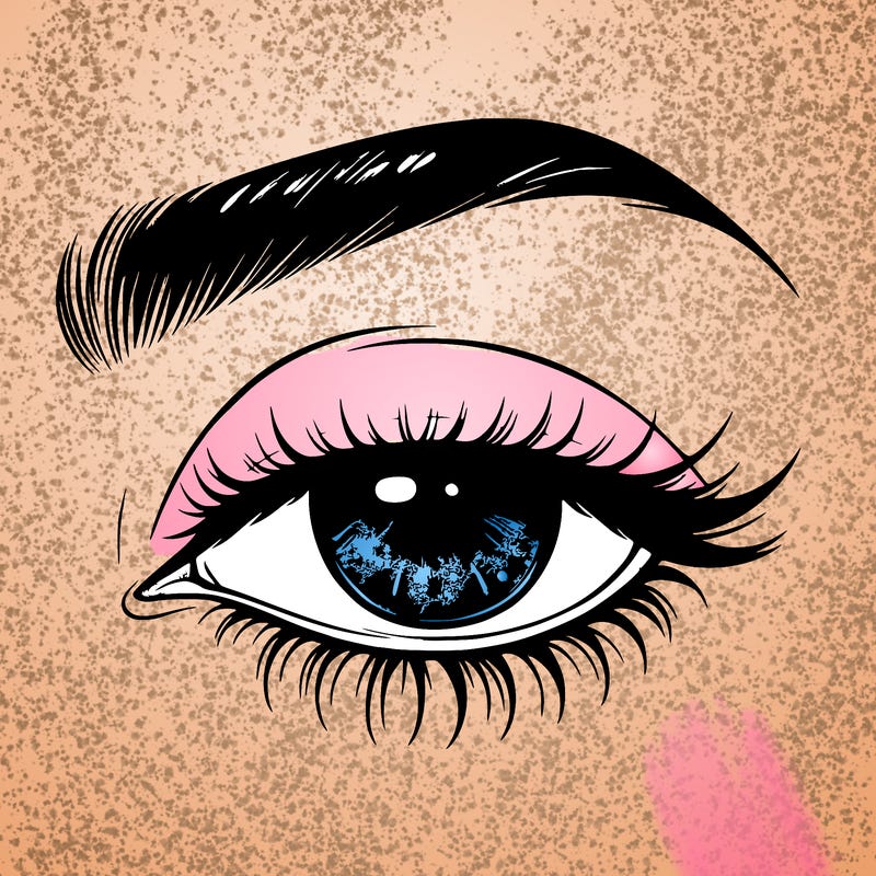 eye closed realistic