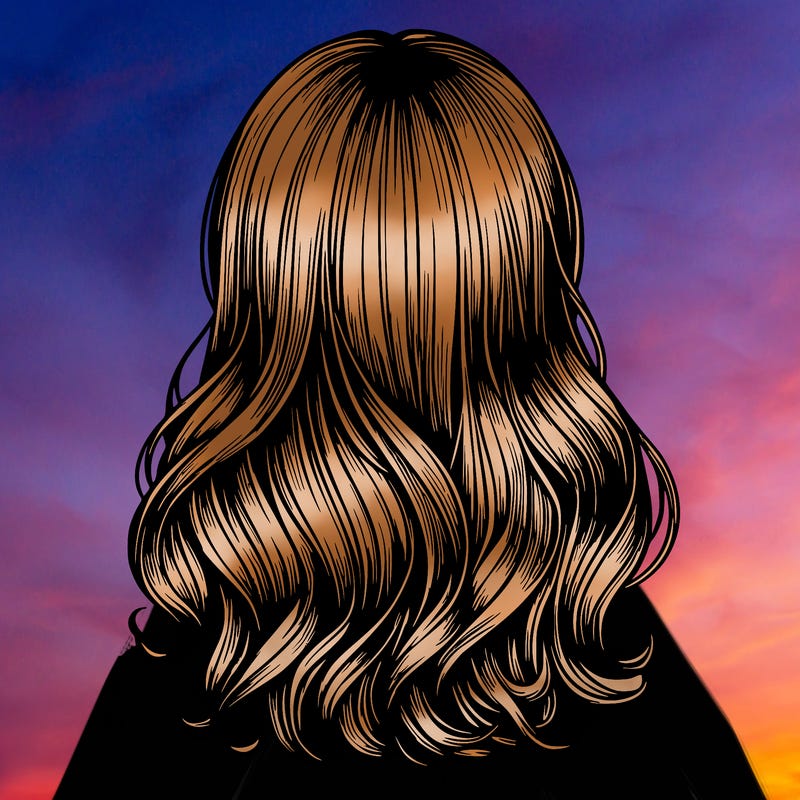 hair relistic  girl