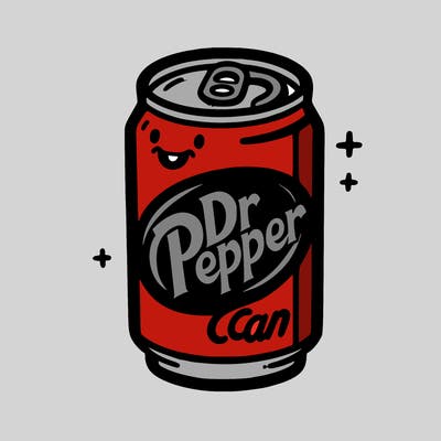dr. pepper can