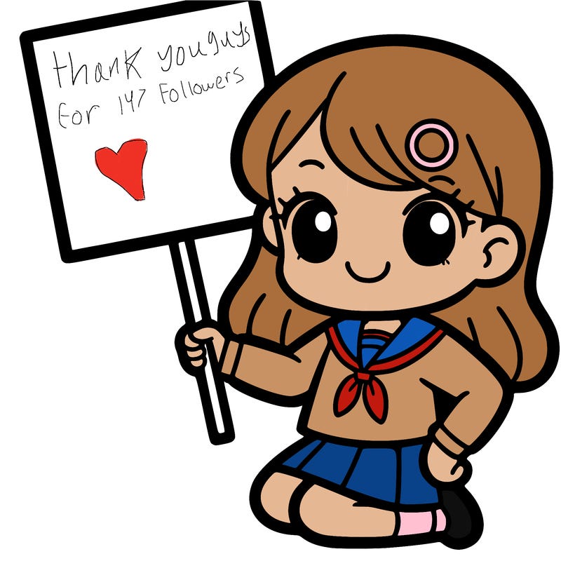 a girl holding up a sign