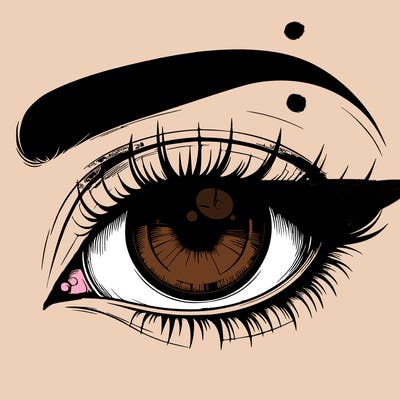 realistic eye