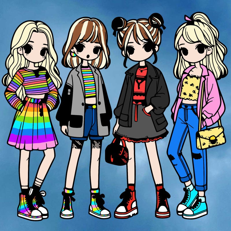 girls with fashion