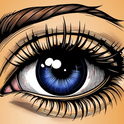 realistic eye