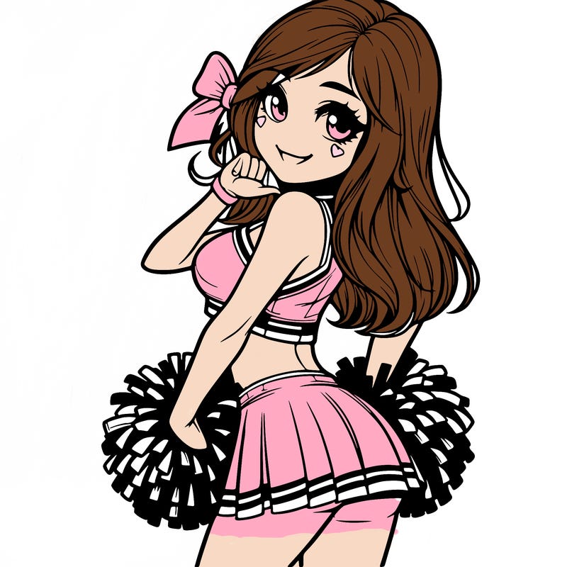 realistic cheerleader