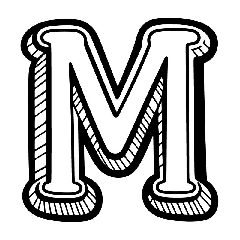the letter m
