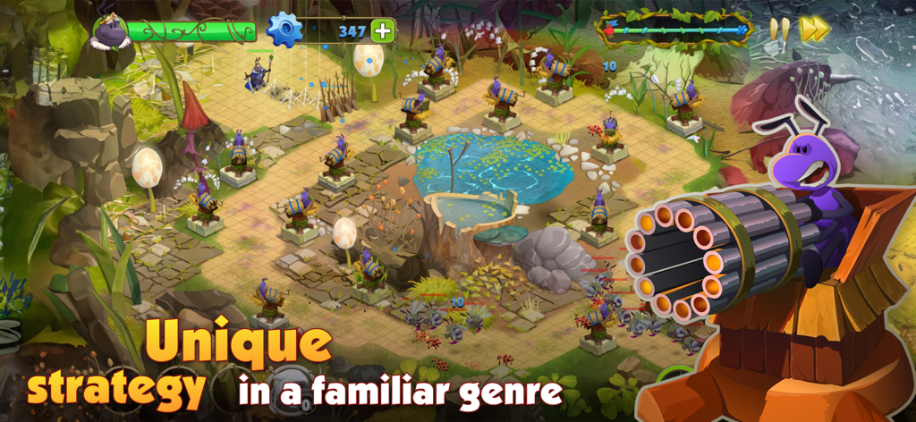 King of Bugs: Tower Defense - Games App | MWM