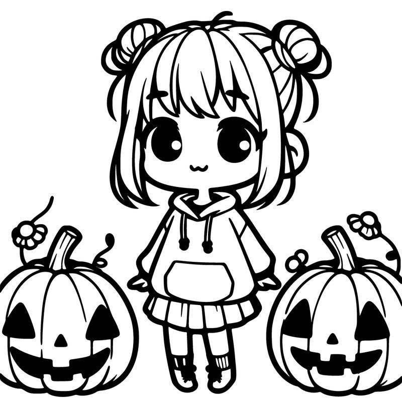pumpkin girl