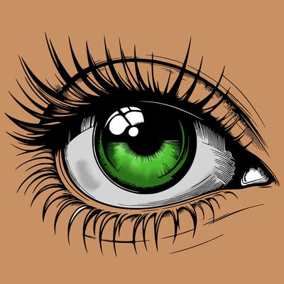 realistic eye