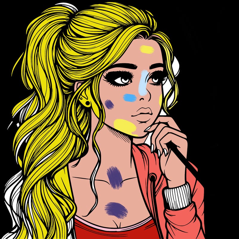 realistic teenage pretty