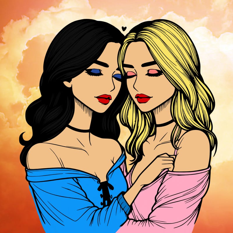 realistic girls in love