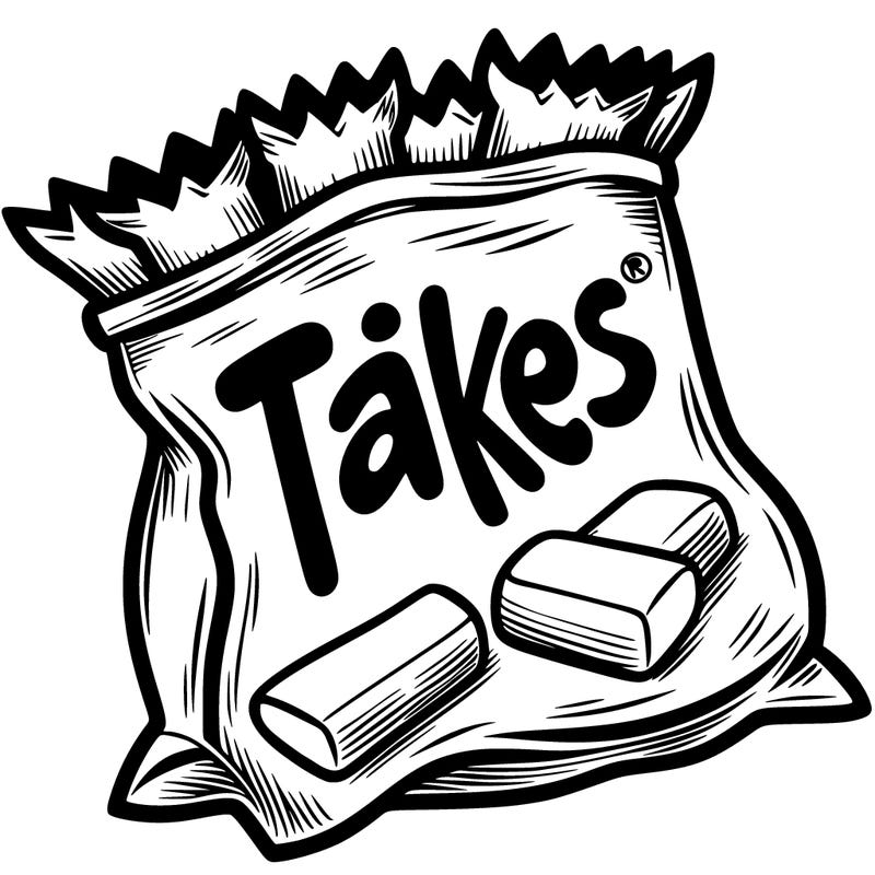 a bag of takies