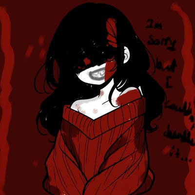 shy pretty girl wearing a sweater that is falling off one shoulder portrait
