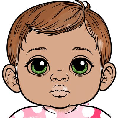 realistic baby