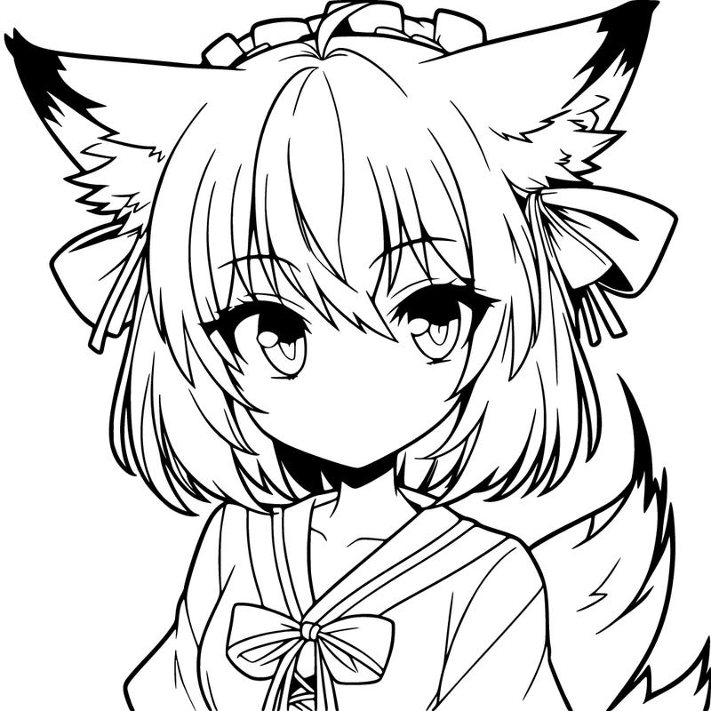 anime fox girl