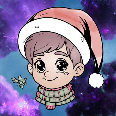 realistic christmas boy