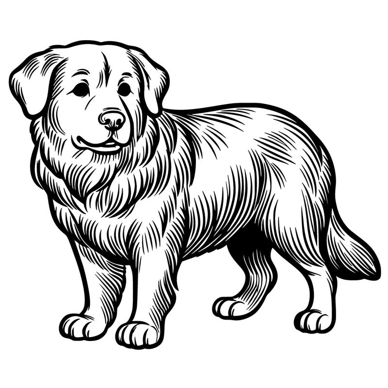 realistic dog