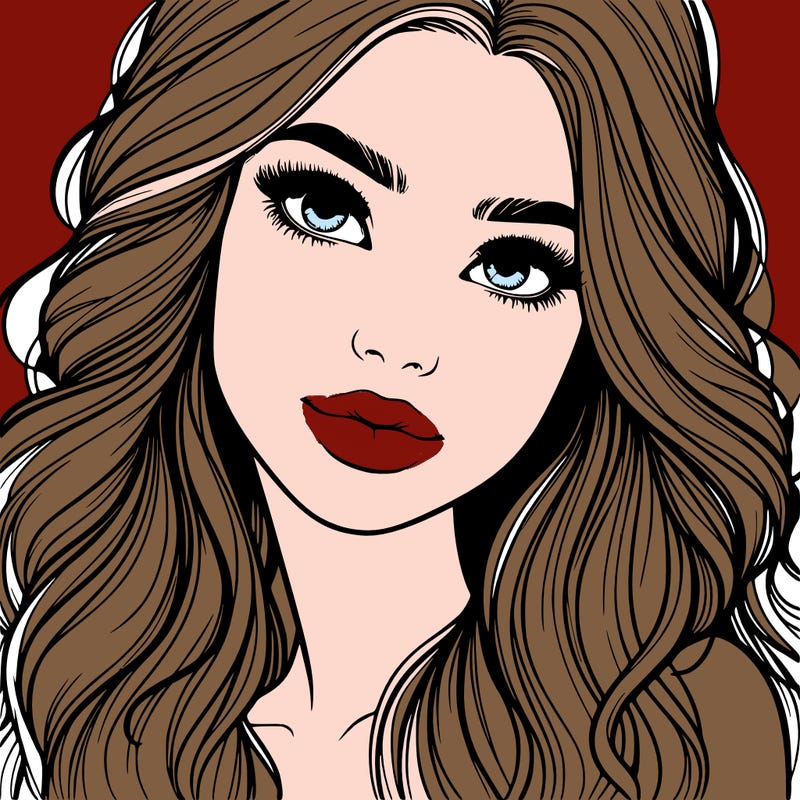 beautiful realistic girl