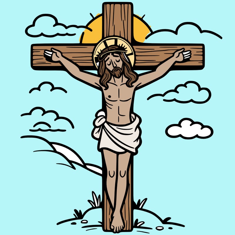 jesus on the cross