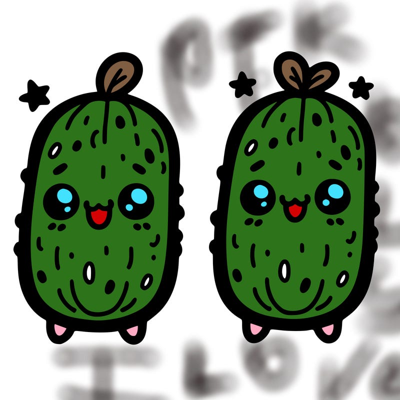 cute pickles