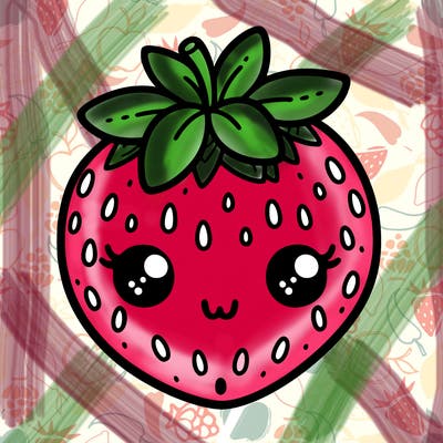 cute strawberry