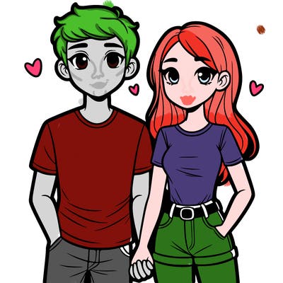 boyfriend and girlfriend