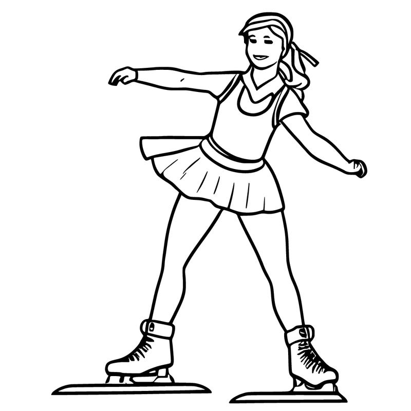 figure skating girl
