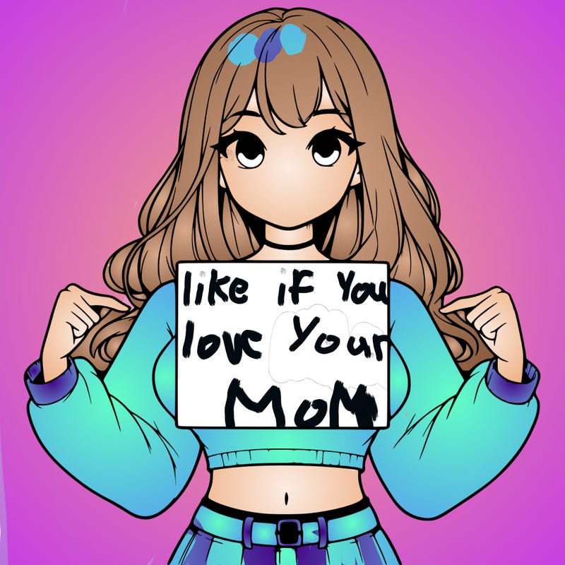 girl holding a blank sign in a long sleeve crop top