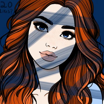 beautiful realistic girl