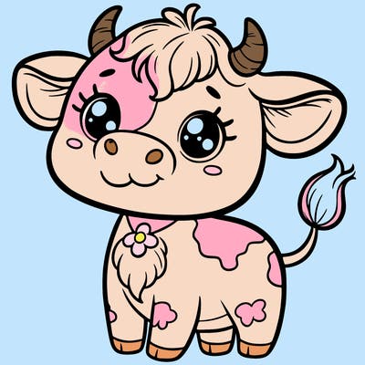 cute cow