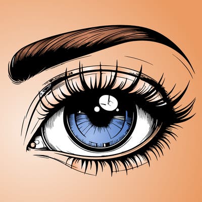 realistic eye