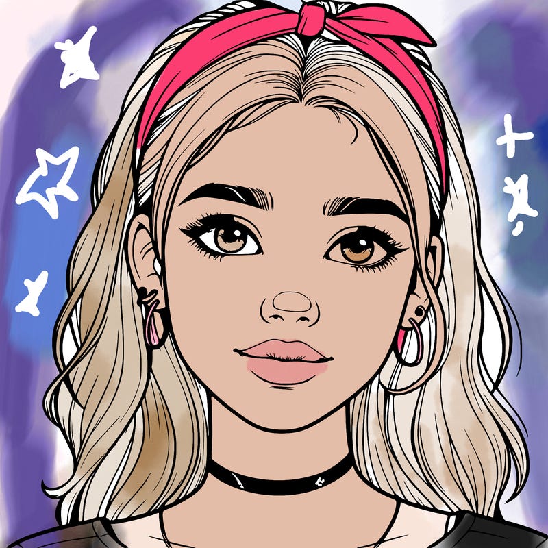 realistic teenage girl