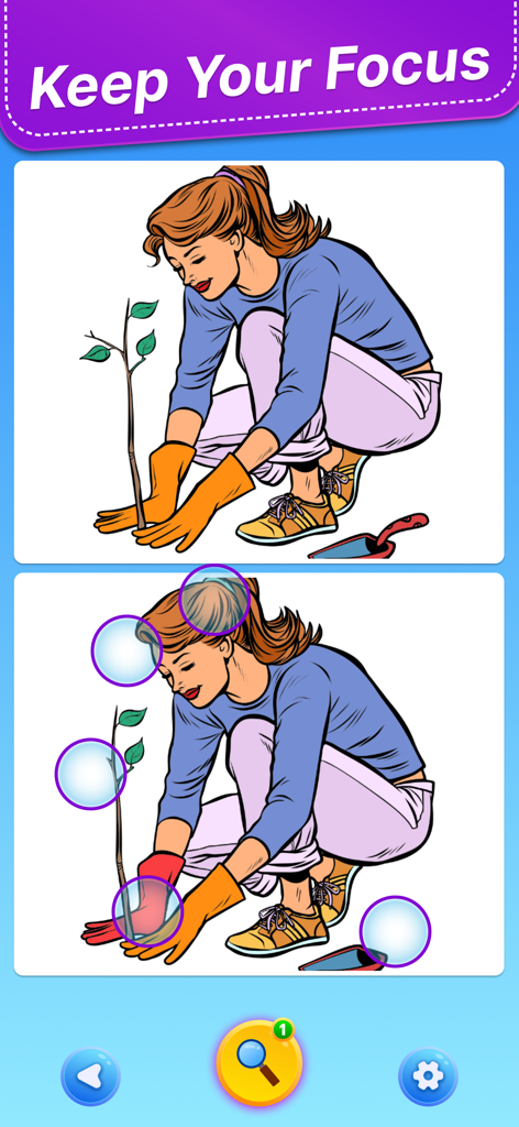 Spot 5 Differences: Find them! - Games App | MWM