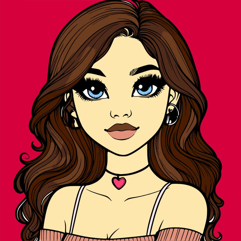 realistic pretty girl