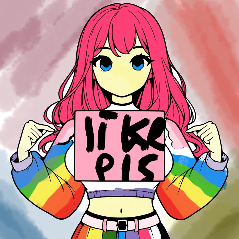 girl holding a blank sign in a long sleeve crop top