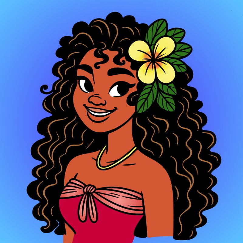 hawaiian black woman