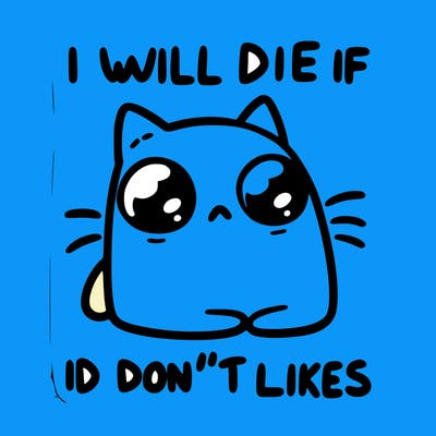 a cat that will die if we don’t get 10 likes